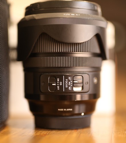 Sigma 70mm dg - 24-70mm, f/2.8