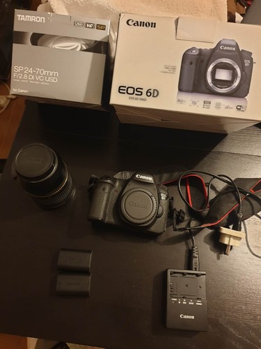 Canon eos objectif - +,